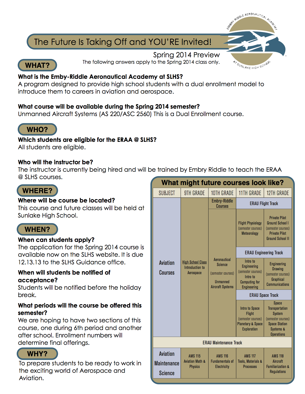 embry riddle school calendar