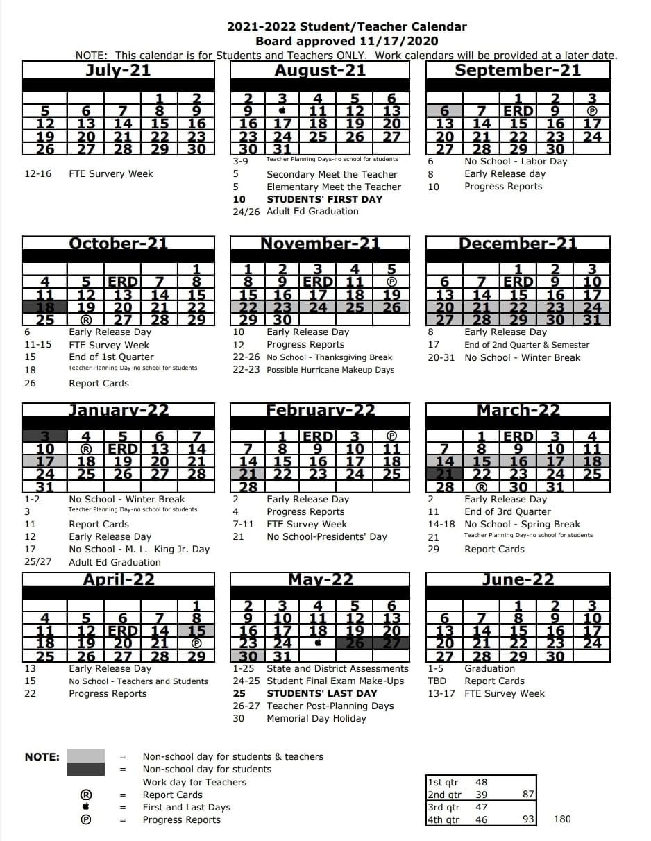 Mcps Calendar 2022-23 PNG