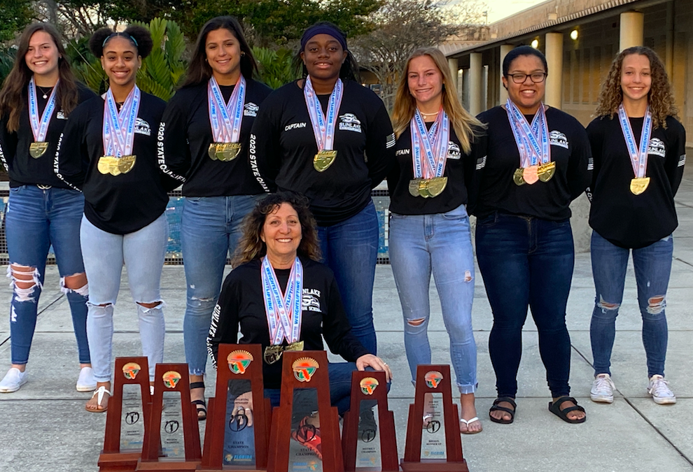 Congratulations to The 2019-2020 Girls Weightlifting Team on  winning another State Title. Back to Back!