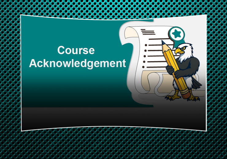 Course Request Acknowledgement Form